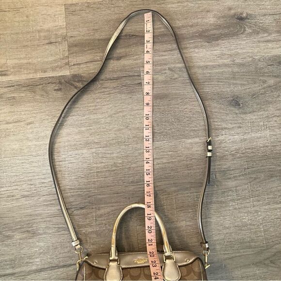 Coach Mini Bennet Signature Crossbody - Picture 12 of 12